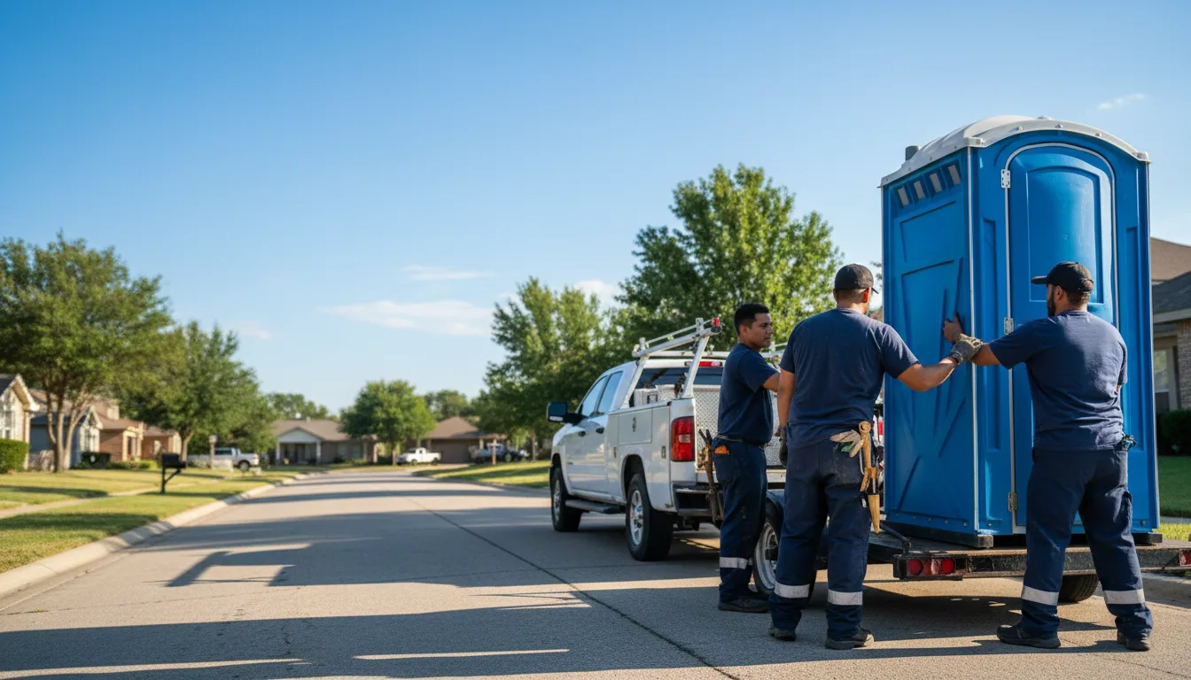 Portable Toilet Rental in Wilmer, AL near me